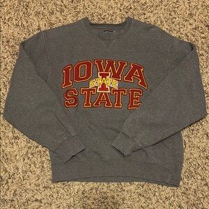 Gray Iowa State University Sweater